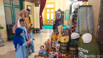 Penampakan Istana Maimun Medan yang Kini Lebih Mirip Pasar