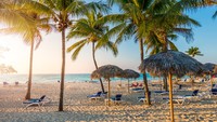 Pantai Varadero, Varadero, Kuba di posisi ke-9 (Foto: Getty Images/iStockphoto/Nikada)