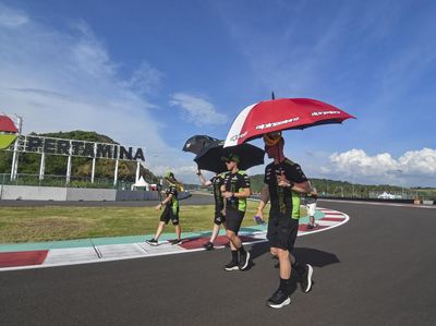 Pebalap WSBK Mulai Sesi Pengenalan Lintasan Sirkuit Mandalika