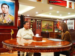Momen Akrab Pertemuan Prabowo-Najwa Shihab Bahas Masa Depan Negara