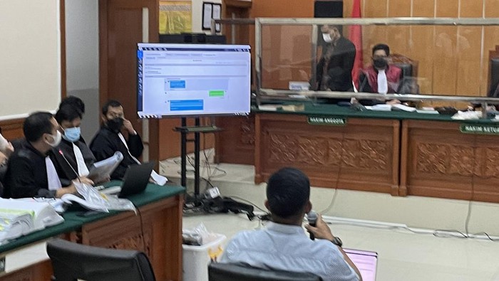 Sidang Irjen Teddy Minahasa (Silvia-detikcom)