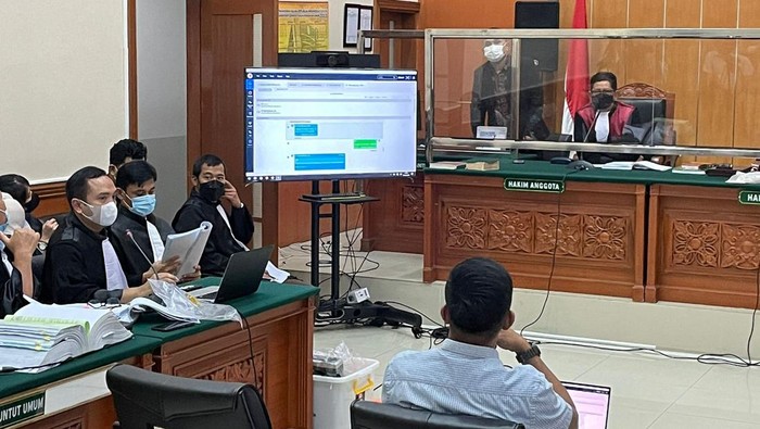 Sidang Irjen Teddy Minahasa (Silvia-detikcom)