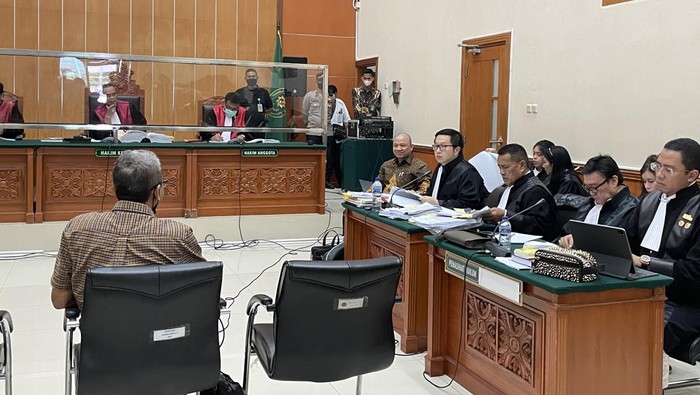Sidang Irjen Teddy Minahasa (Silvia-detikcom)