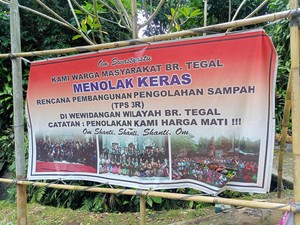 Warga Banjar Tegal Tolak Pembangunan TPS 3R