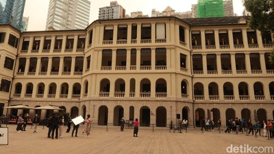 Bekas Kantor Polisi di Hong Kong Jadi Tempat Nongkrong, Kok Keren?