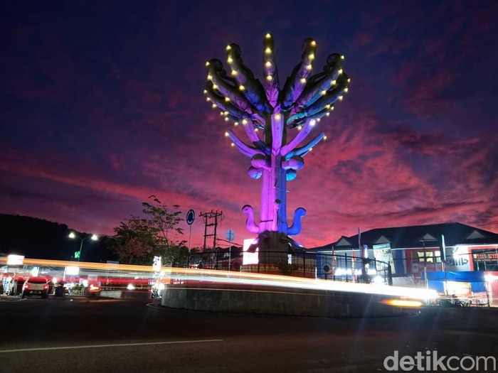 Tugu Ara Lampung Barat (Foto: Instagram @ekafendiaspara_alliwa)
