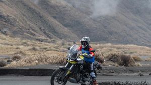 Belasan Aprilia Tuareg 660 Digeber dari Surabaya ke Bromo, Rasakan Jalur Offroad
