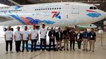 Pesawat Garuda Punya Baju Baru di HUT ke-74 Tahun