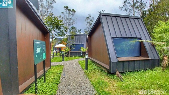 Bobocabin di Rancaupas, Ciwidey, Kabupaten Bandung
