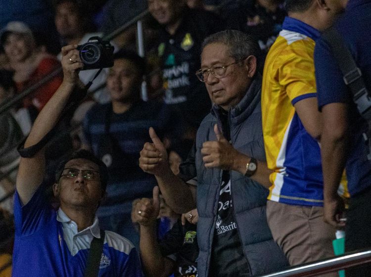 Ditonton SBY, Jakarta Lavani Allo Bank Juara Putaran Pertama Final Four Proliga