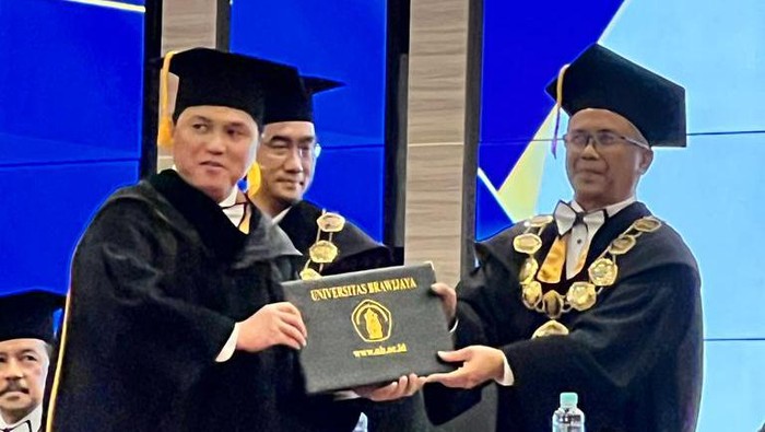 Erick Thohir dapat gelar doktor honoris causa dari UB