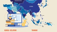 Asia (Foto: Infografis: Andhika Akbaryansyah/detikcom)