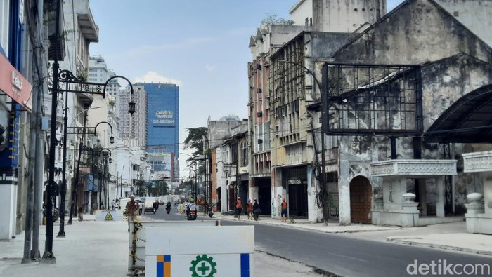Jalan Kesawan di Medan