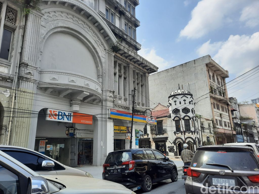Jalan Kesawan di Medan