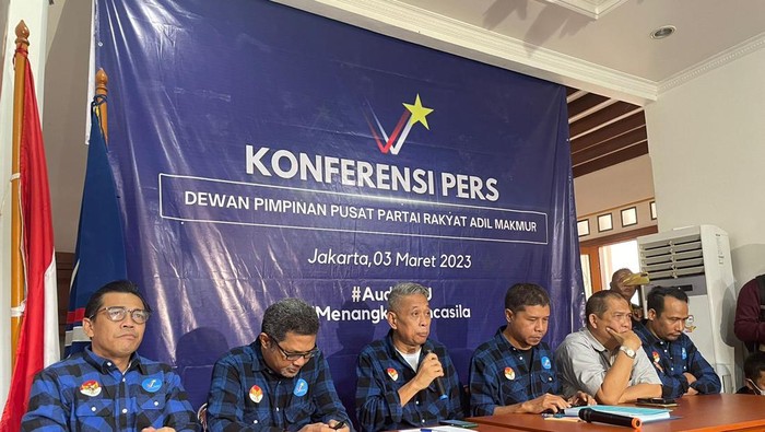 Konferensi Pers Dewan Partai Prima (Silvia Ng/detikcom)