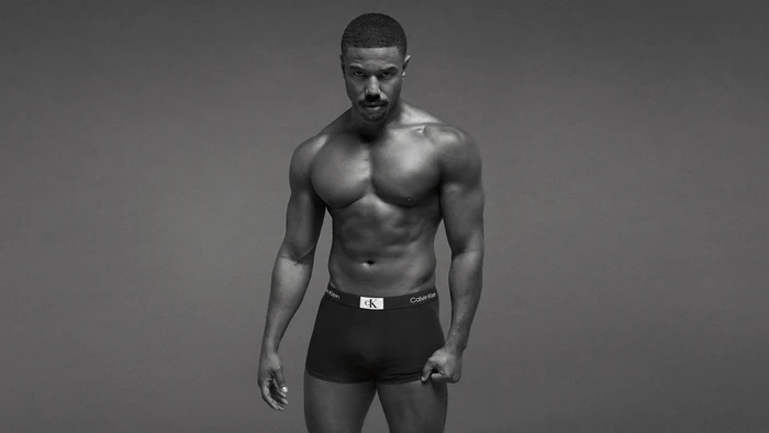 Michael B Jordan Michael B Jordan jadi model celana dalam Calvin Klein.