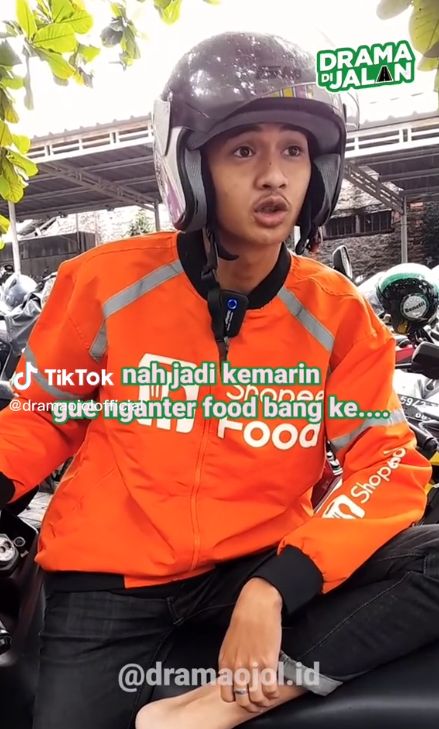 Merinding! Ojol Ini Diganggu Genderuwo Saat Antar Makanan