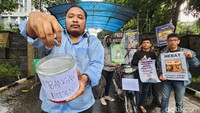 Aksi ini berlangsung tertib.