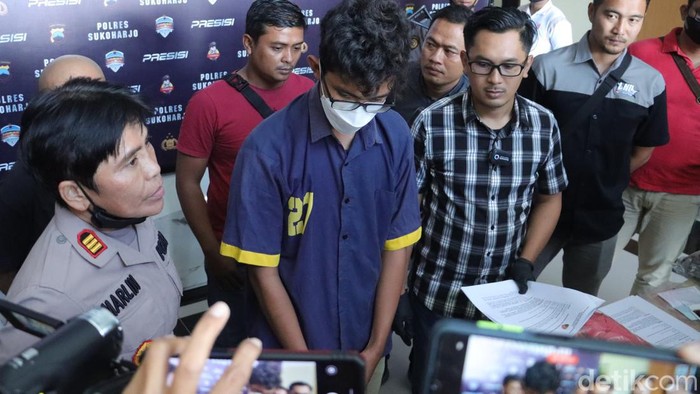 Polres Sukoharjo jumpa pers kasus aborsi menyusul temuan mayat bayi, Jumat (3/3/2023).