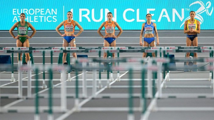 Ragam Aksi Atlet Lari Gawang di Kejuaraan Atletik Indoor Eropa Kejuaraan Atletik Indoor Eropa sedang berlangsung di Atakoy Arena, Istanbul, Turki, Jumat (3/3/2023). Yuk lihat aksi-aksi peserta di cabor lari gawang 60 meter putri.
