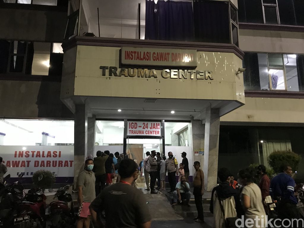 RS Mulyasari, Jakut, menjadi rujukan korban kebakaran Depo Pertamina Plumpang, 3 Maret 2023. (Firda CA/detikcom)