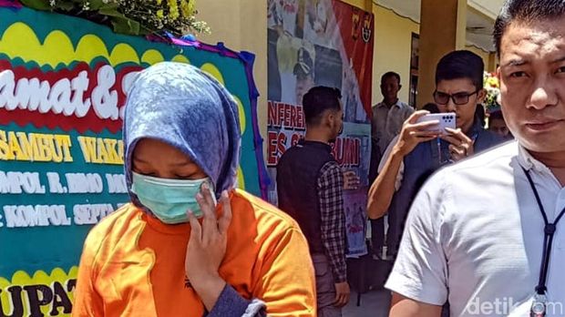 S, pelaku penipuan investasi bodong di Sukabumi.