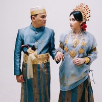 Sinta Mutiara Bella melangsungkan pernikahan dengan Aslan Andy di Makassar, Sulawesi Selatan, pada 11 Februari 2023. Foto: Instagram/@sintamutiarabell