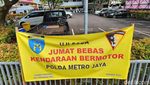 Suasana Uji Coba CFD di Polda Metro Jaya, Roda Dua Masih Bisa Masuk