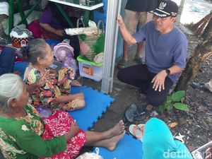56 Warga Ngawi Mengungsi akibat Banjir Luapan Sungai Bengawan Solo