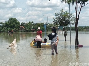 Banjir di Sragen, Bupati: Cuaca Bagus, Insyaallah Membaik