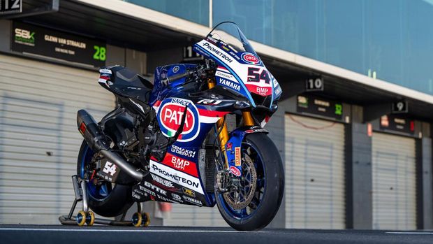 Yamaha YZF-R1 dapat livery spesial di WSBK Mandalika