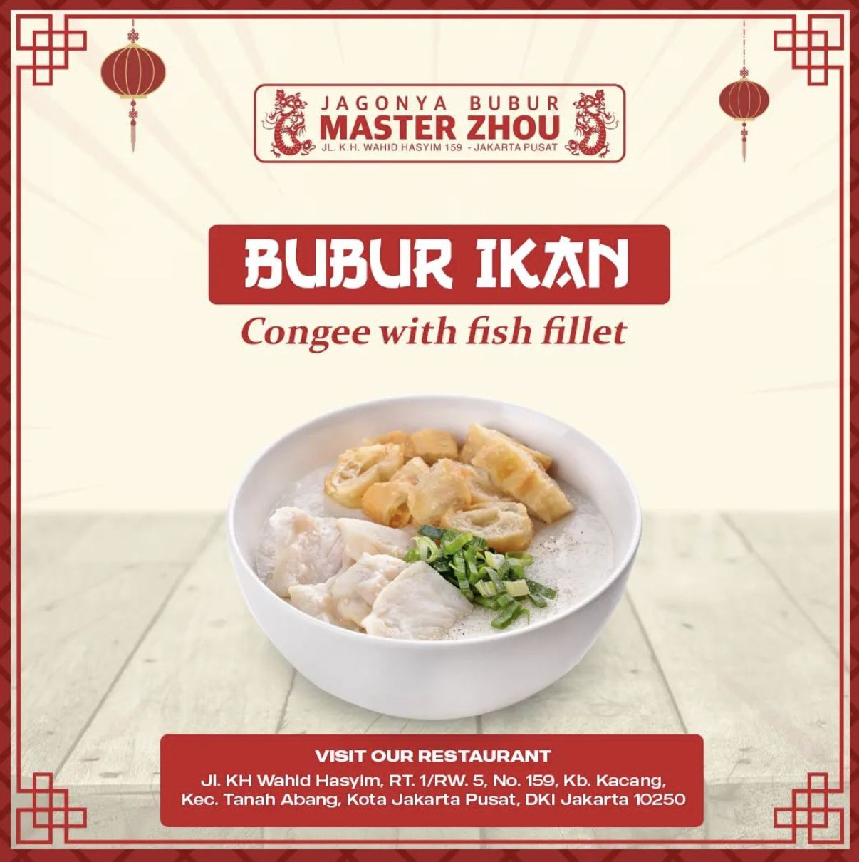 5 Rekomendasi Bubur ala Chinese Food di Jakarta yang Punya Banyak Penggemar