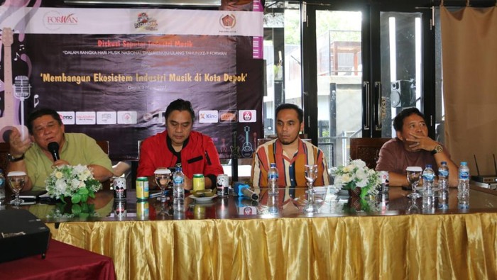 Diskusi Musik Digital: Membangun Ekosistem Industri Musik di Kota Depok