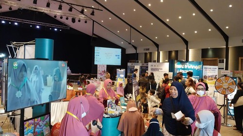 Education Fair di Mall Bali Galeria, Sabtu (4/3/2023).