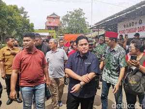 Erick Thohir Rapat Bareng Pertamina Bahas Depo BBM Plumpang Sore Ini