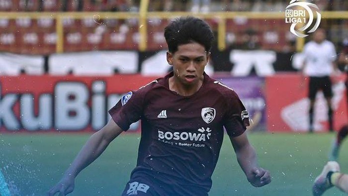 Gelandang PSM Makassar Ananda Raehan terpilih sebagai pemain muda terbaik pekan ke-27 Liga 1 2022/2023.
