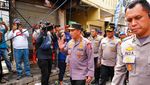 Momen Kapolri Jenderal Sigit Cek TKP Kebakaran Depo Plumpang