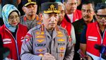 Momen Kapolri Jenderal Sigit Cek TKP Kebakaran Depo Plumpang