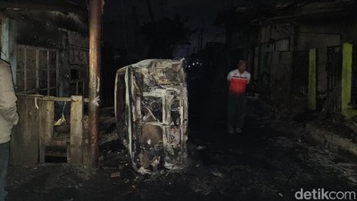 Penampakan Kampung Terdekat Hangus Akibat Kebakaran Depo Plumpang