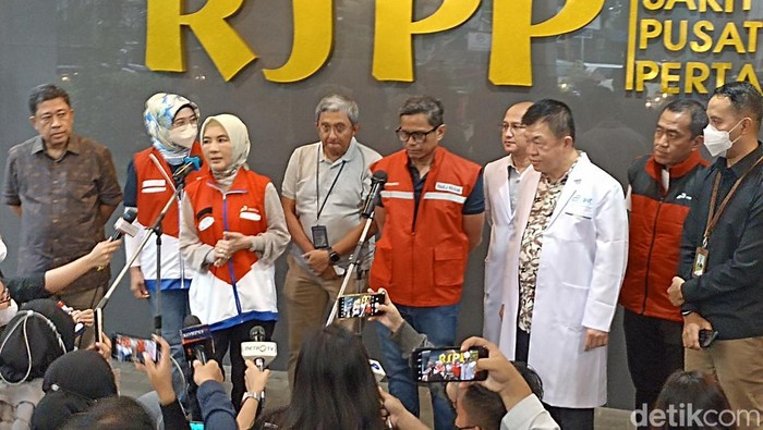 Konferensi pers di RSPP