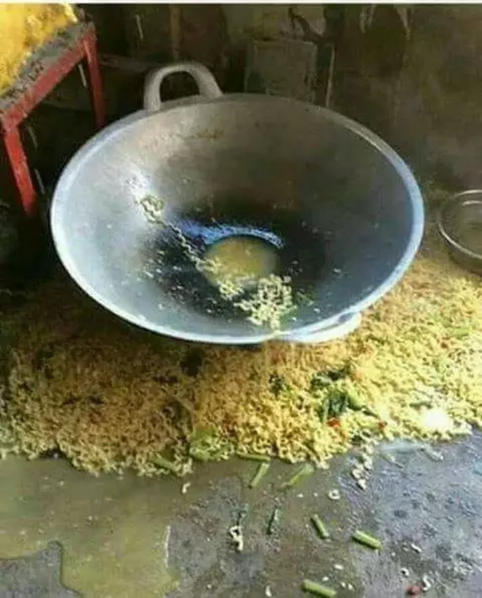 Makanan tumpah Belum Sempat Matang, 10 Makanan Tumpah Ini Bikin Nyesek