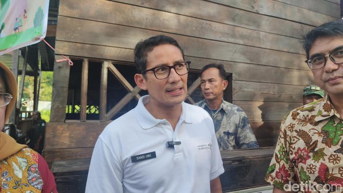 Menteri Pariwisata dan Ekonomi Kreatif (Menparekraf) Sandiaga Uno