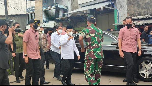 Ma'ruf dan Erick Thohir