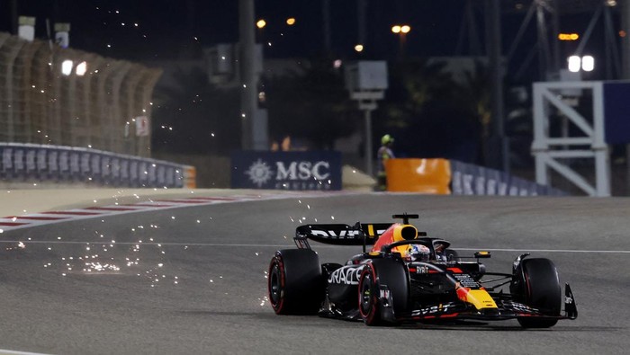 Formula One F1 - Bahrain Grand Prix - Bahrain International Circuit, Sakhir, Bahrain - March 4, 2023 Red Bulls Max Verstappen during qualifying REUTERS/Nir Elias