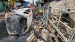Mobil-Motor Hangus Imbas Kebakaran Depo Plumpang