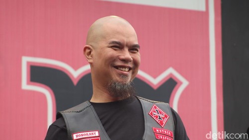 Momen saat Ahmad Dhani ditampar petinggi BBMC di Bandung, Sabtu (4/3/2023).