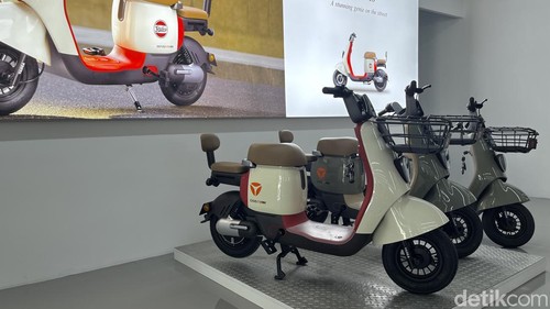 Motor listrik Yadea Minio