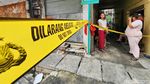 Permukiman Terimbas Kebakaran Depo Plumpang Digaris Polisi