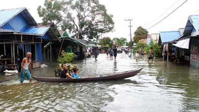 Ribuan Warga Terdampak Banjir di Kalimantan Selatan
