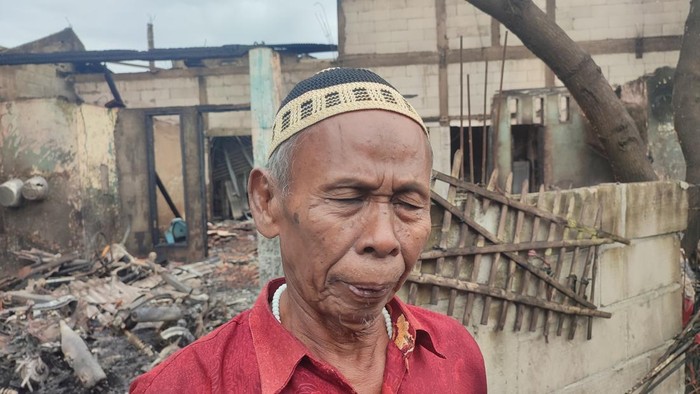 Rohali, warga di Kampung Tanah Merah Bawah (Rizky/detikcom)